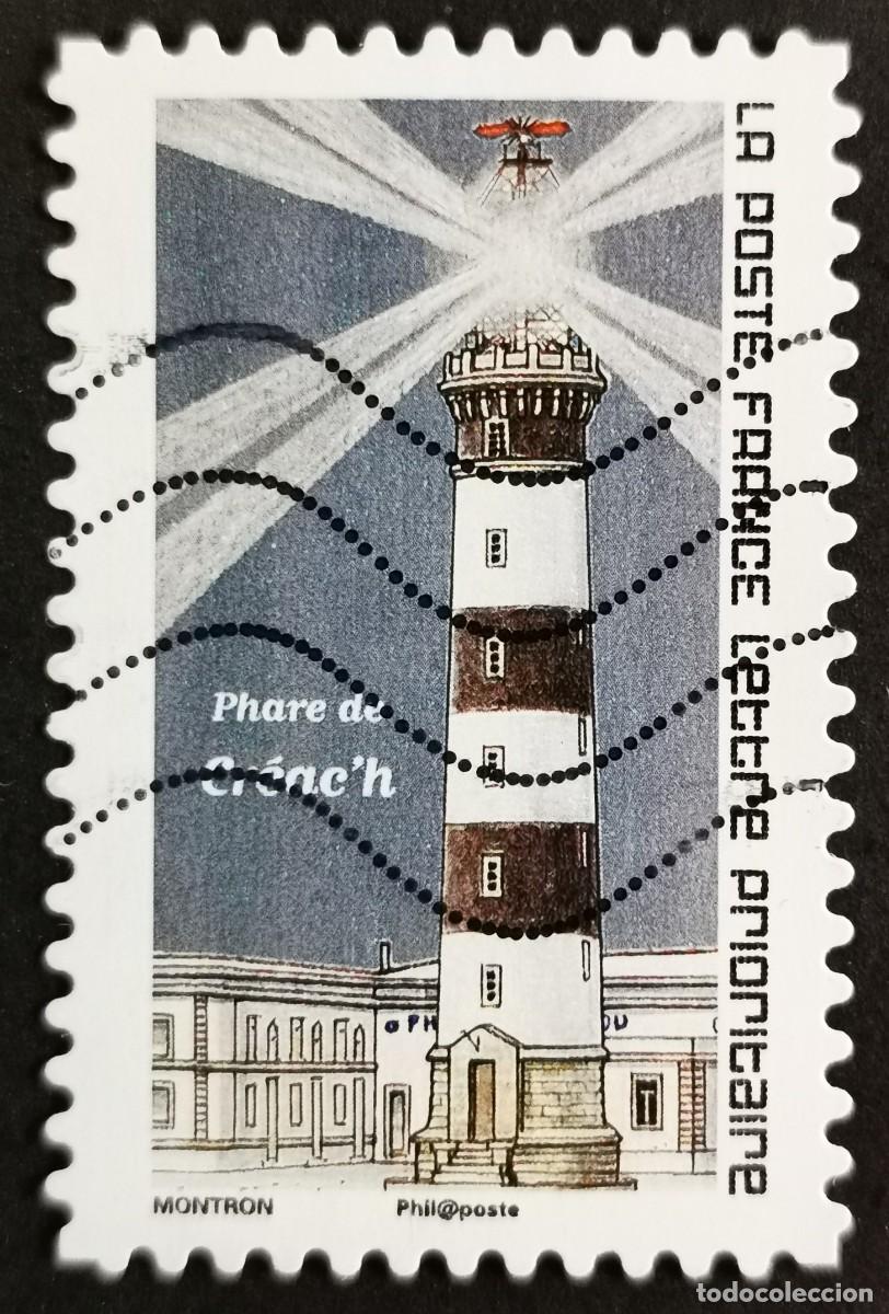 Sellos: Sello Francia 2020, Faros: Monumentos: Faro de Cr&eacute;ac'h, Sin Valor Facial, Michel: FR 7652