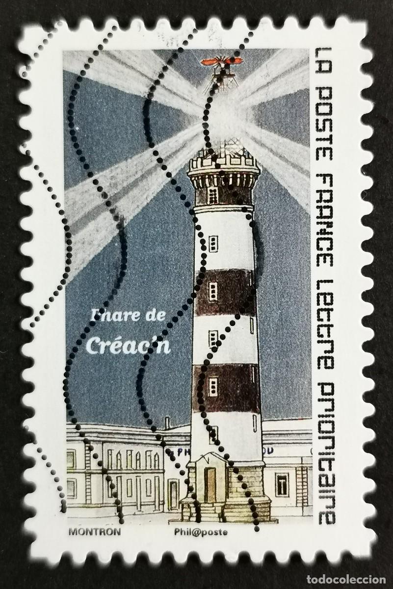 Sellos: Sello Francia 2020, Faros: Monumentos: Faro de Cr&eacute;ac'h, Sin Valor Facial, Michel: FR 7652