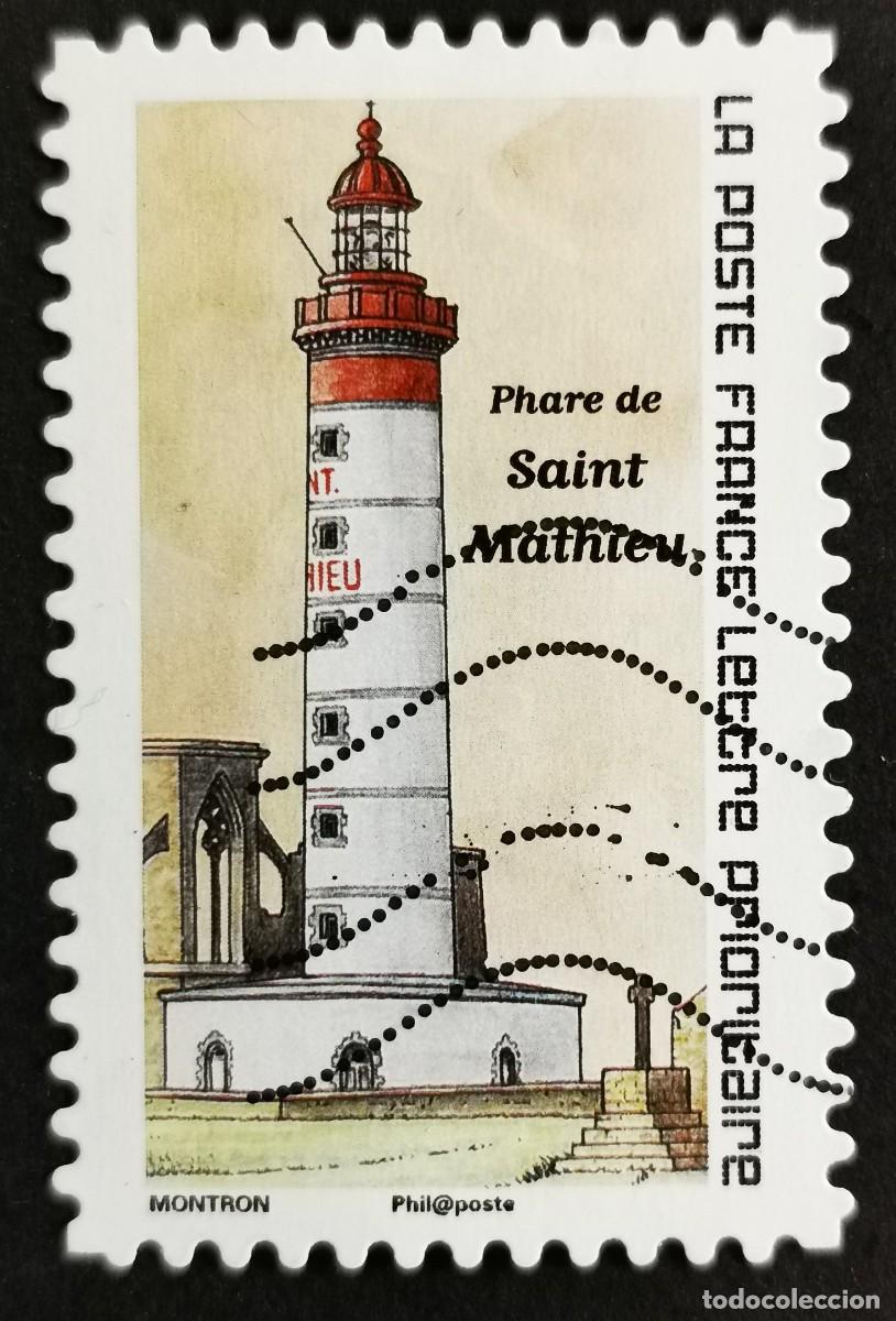 Sellos: Sello Francia 2020, Faros: Monumentos: Faro de San Mateo, Sin Valor Facial, Michel: FR 7653
