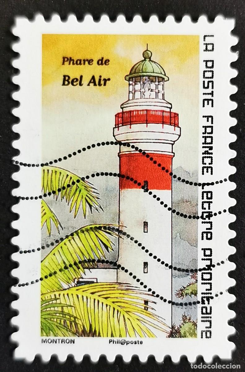 Sellos: Sello Francia 2020, Faros: Monumentos: Faro de Bel Air, Reuni&oacute;n, Sin Valor Facial, Michel: FR 7660