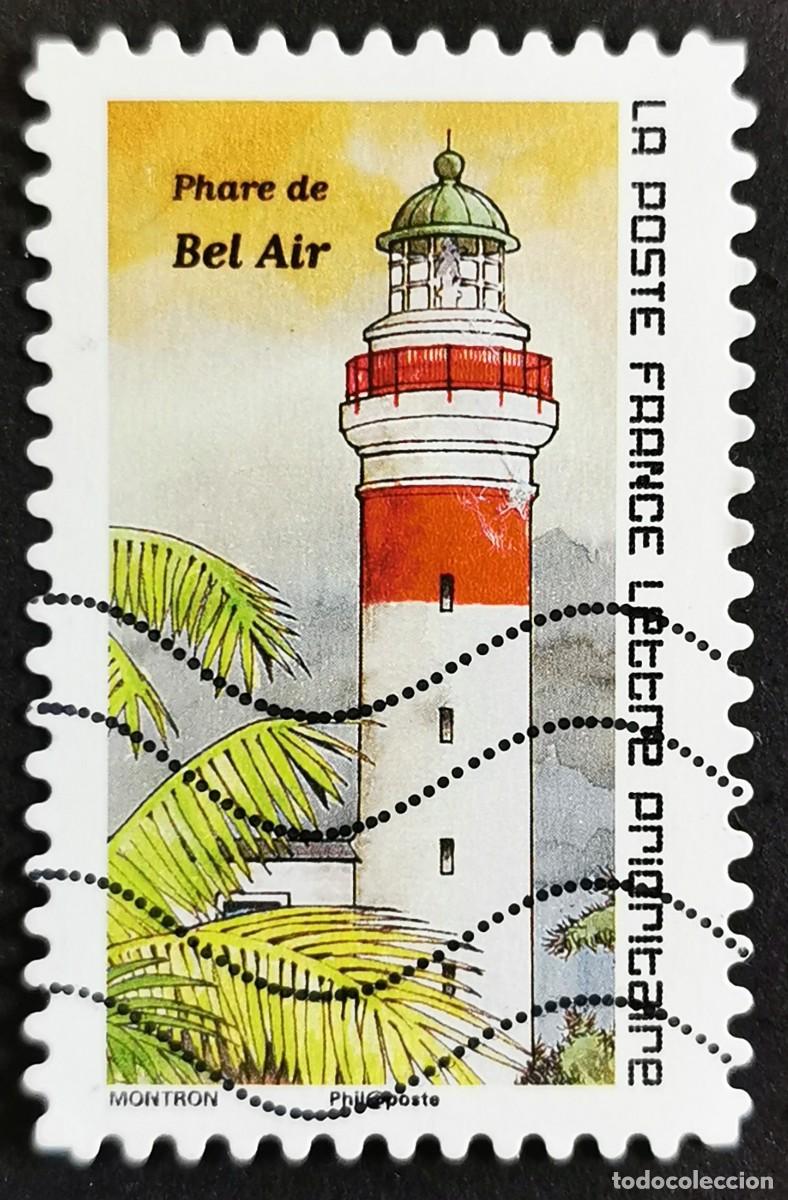 Sellos: Sello Francia 2020, Faros: Monumentos: Faro de Bel Air, Reuni&oacute;n, Sin Valor Facial, Michel: FR 7660