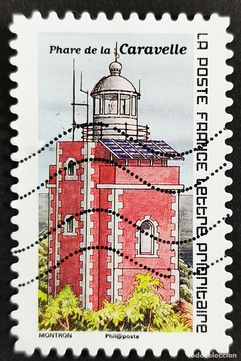 Sellos: Sello Francia 2020, Faros: Monumentos: Faro de Caravelle, La Trin, Sin Valor Facial, Michel: FR 7661