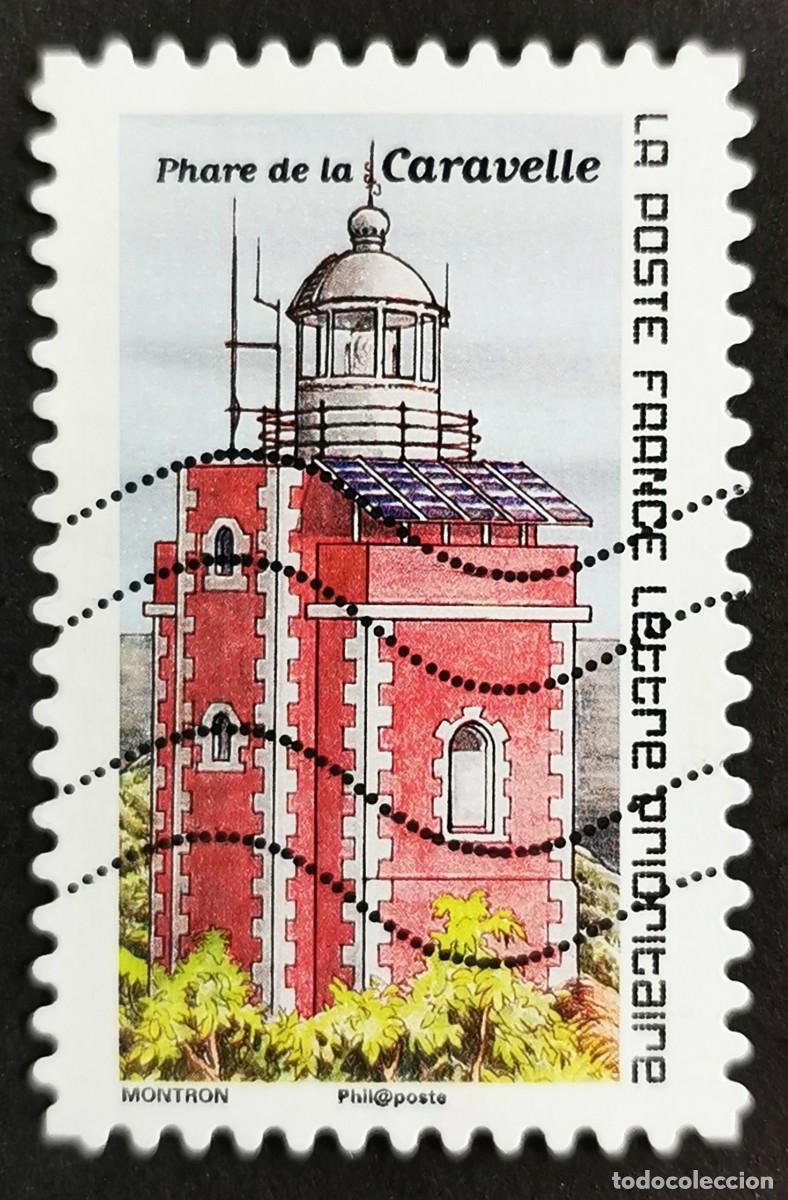 Sellos: Sello Francia 2020, Faros: Monumentos: Faro de Caravelle, La Trin, Sin Valor Facial, Michel: FR 7661