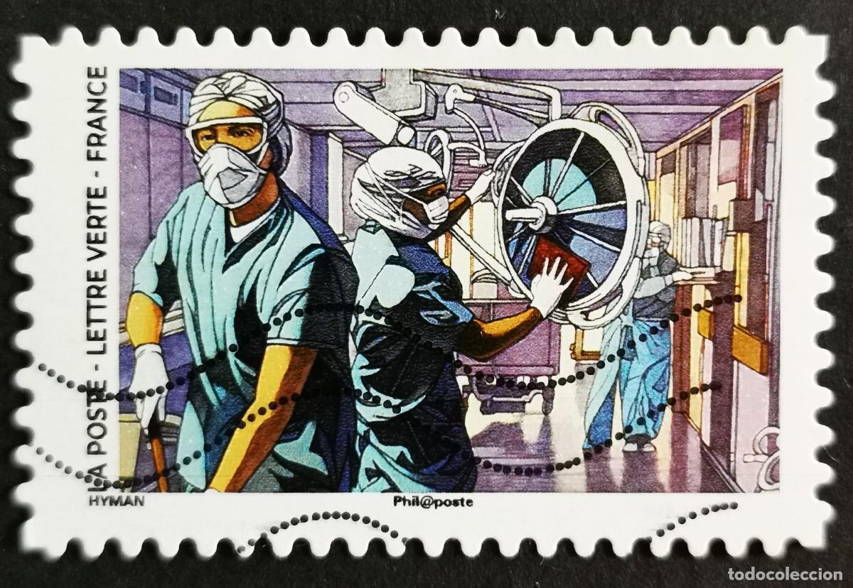 Sellos: Sello Francia 2020, COVID-19: Agentes de limpieza biol&oacute;gicas, Sin Valor Facial, Michel: FR 7670