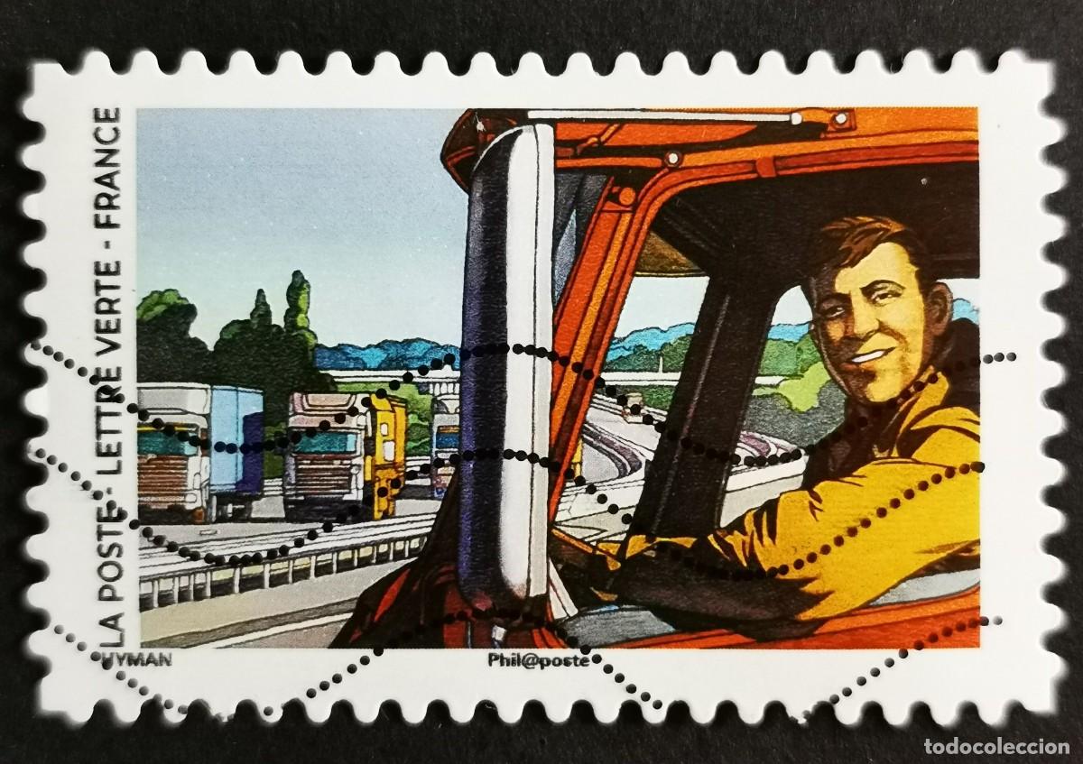 Sellos: Sello Francia 2020, COVID-19: Camionero, Sin Valor Facial, Michel: FR 7674