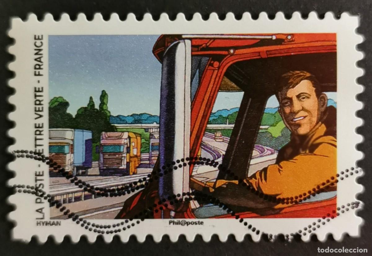 Sellos: Sello Francia 2020, COVID-19: Camionero, Sin Valor Facial, Michel: FR 7674