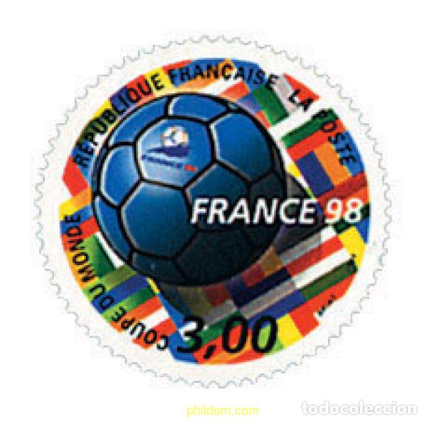 Sellos: 70694 MNH FRANCIA 1998 COPA DEL MUNDO DE FUTBOL. FRANCIA-98