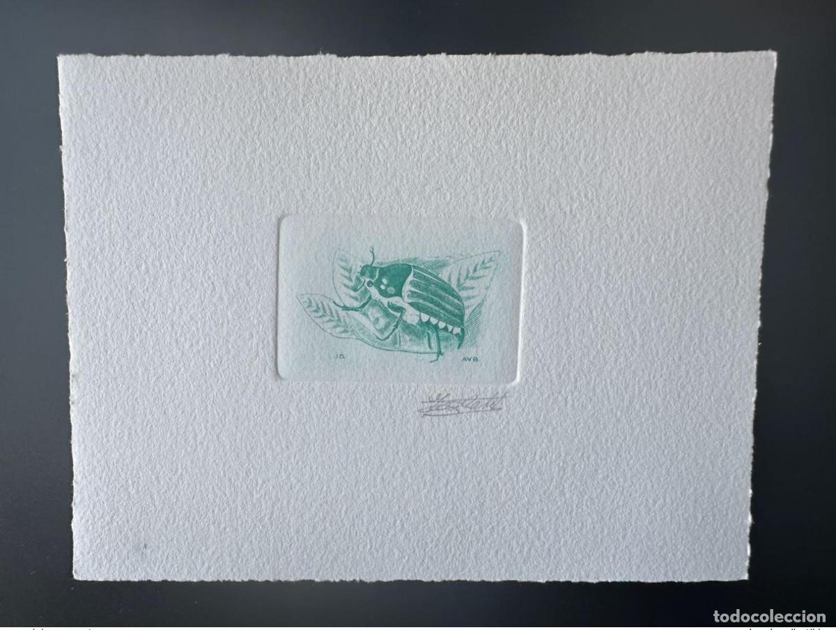Sellos: B&eacute;lgica 1996 COB 2633 Hanneton K&auml;fer insecto de la FDC a prueba artistas