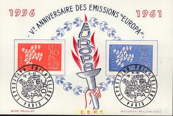 Briefmarken: 678719 MNH FRANCIA 1961 EUROPA CEPT. PALOMA
