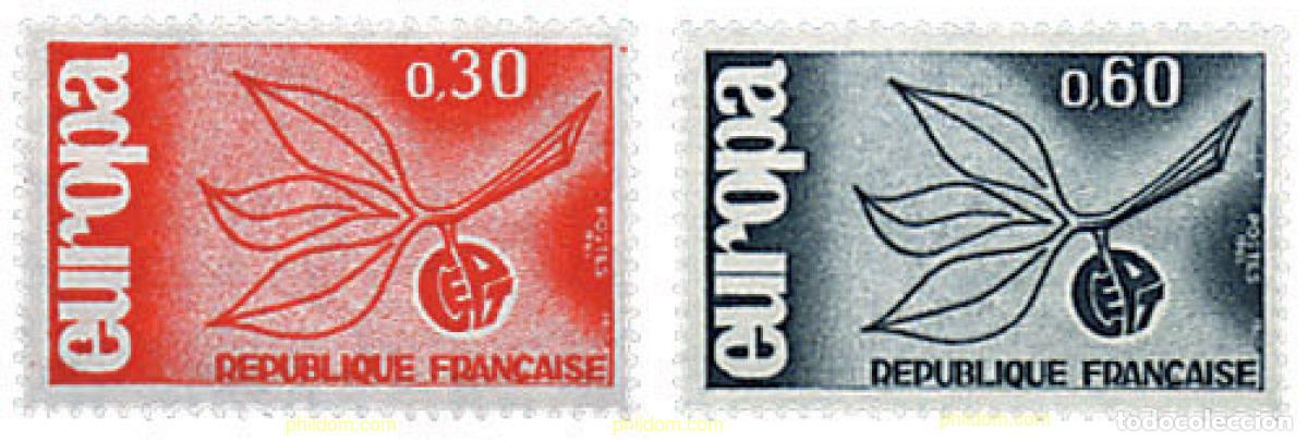 Sellos: 62094 MNH FRANCIA 1965 EUROPA CEPT. ESPIGA EUROPA