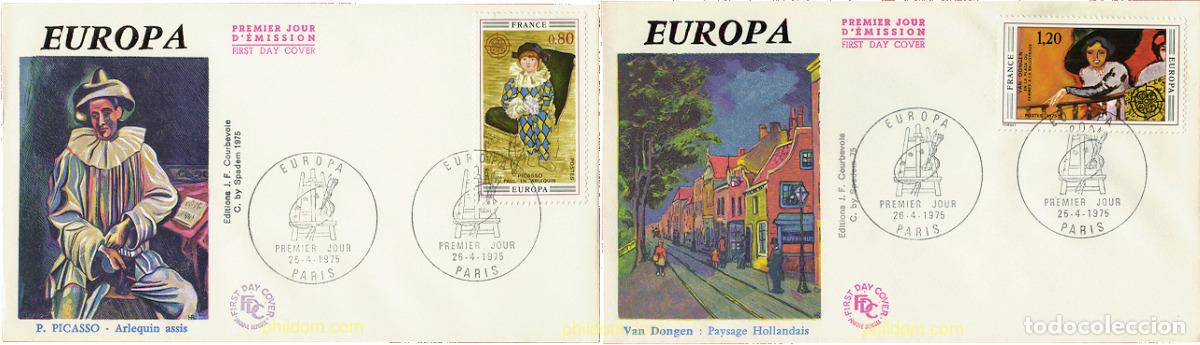 Stamps: 23734 MNH FRANCIA 1975 EUROPA CEPT. PINTURAS