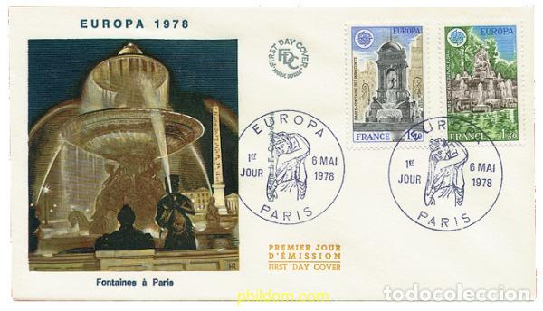 Sellos: 23810 MNH FRANCIA 1978 EUROPA CEPT. ARQUITECTURA