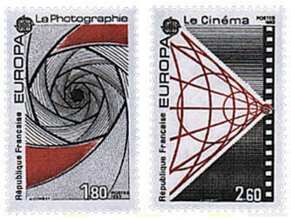 Sellos: 62516 MNH FRANCIA 1983 EUROPA CEPT. GRANDES OBRAS DE LA HUMANIDAD