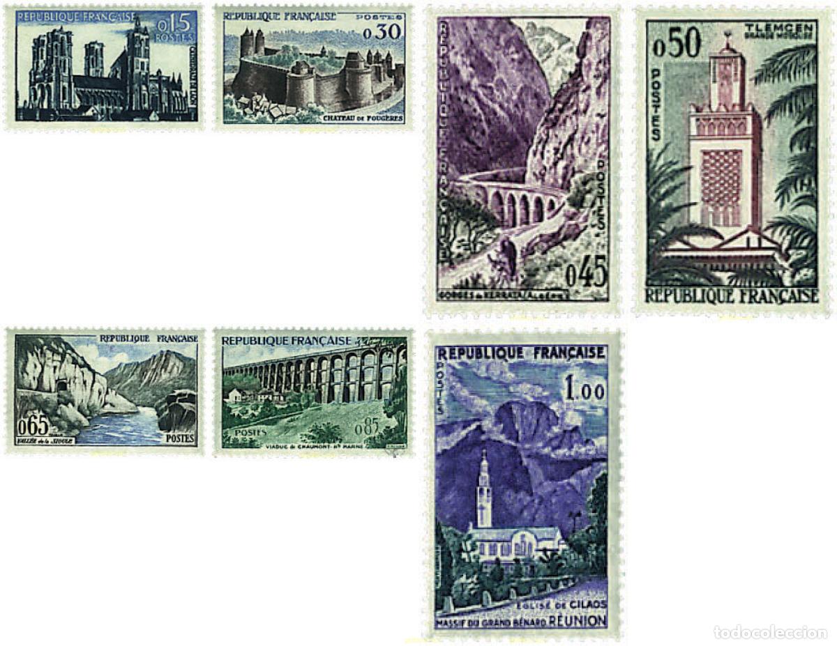 Sellos: 61044 MNH FRANCIA 1960 TURISMO