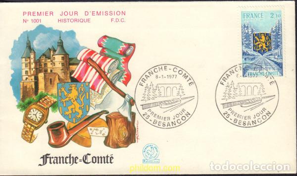 Sellos: 585497 MNH FRANCIA 1977 REGIONES DE FRANCIA. FRANCO CONDADO