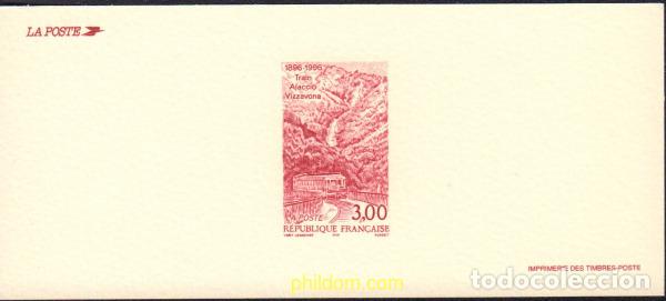 Sellos: 577046 MNH FRANCIA 1996 CENTENARIO DEL TREN AJACCIO-VIZZAVONA