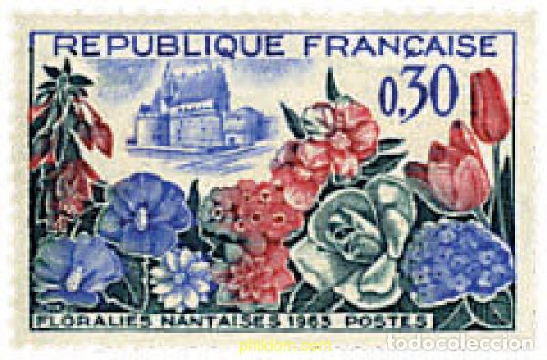 Sellos: 89303 MNH FRANCIA 1963 FLORALIES EN NANTES
