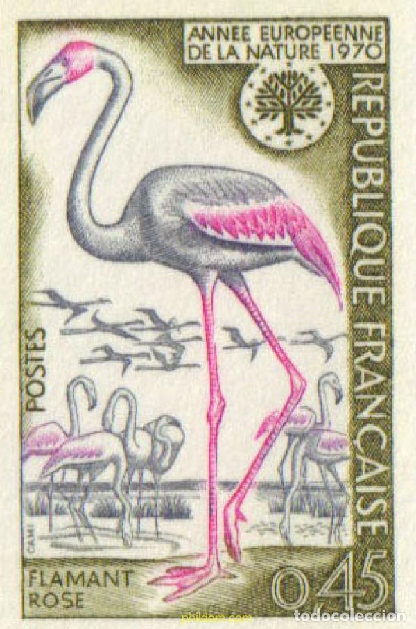 Sellos: 183809 MNH FRANCIA 1970 A&Ntilde;O EUROPEO PARA LA PROTECCION DE LA NATURALEZA