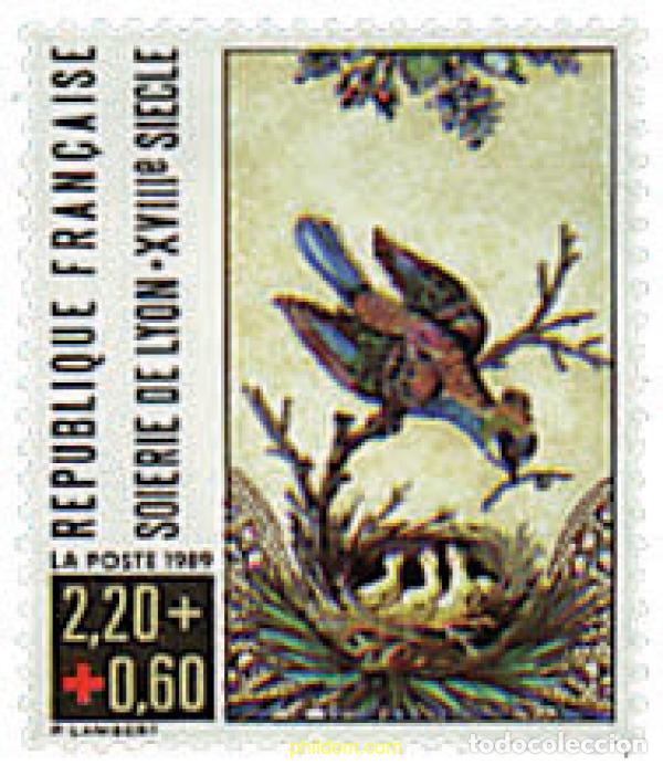 Sellos: 65869 MNH FRANCIA 1989 PRO CRUZ ROJA