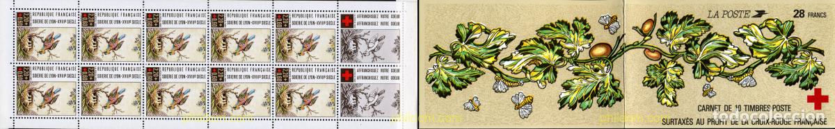 Sellos: 142556 MNH FRANCIA 1989 PRO CRUZ ROJA