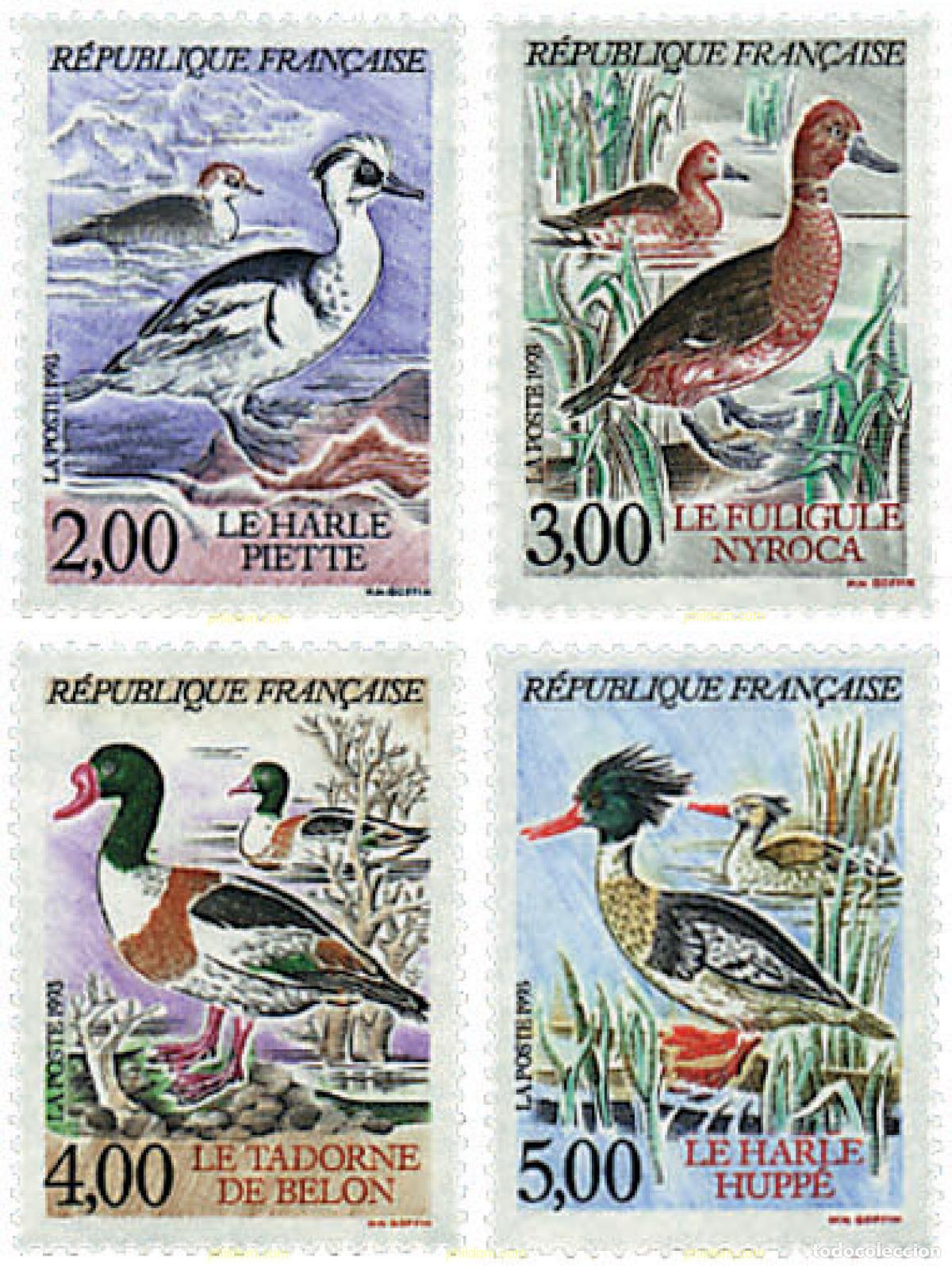 Sellos: 65889 MNH FRANCIA 1993 NATURALEZA DE FRANCIA
