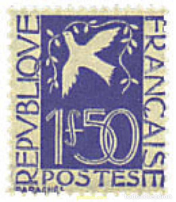 Sellos: 46479 MNH FRANCIA 1934 PALOMA DE LA PAZ