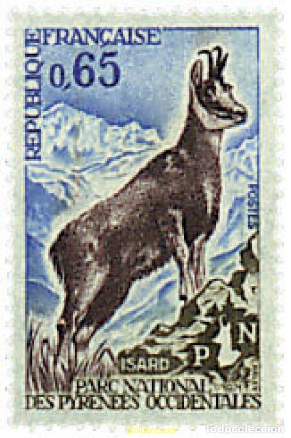 Sellos: 65628 MNH FRANCIA 1971 PROTECCION DE LA NATURALEZA