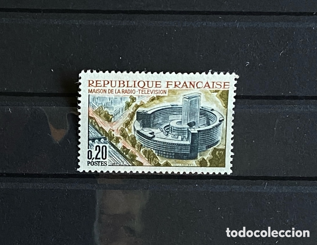 Sellos: Sellos, nuevo, de Francia 1963. Yvert 1402 Edificios - Foto 1