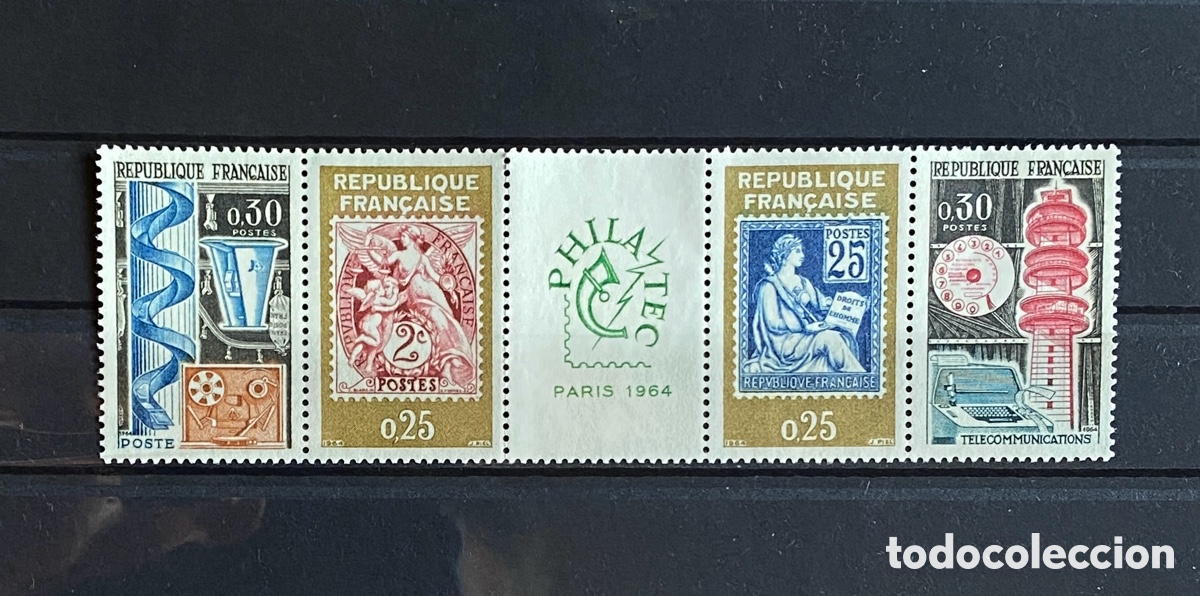Sellos: Sellos, nuevo, de Francia 1964. Yvert 1414/17