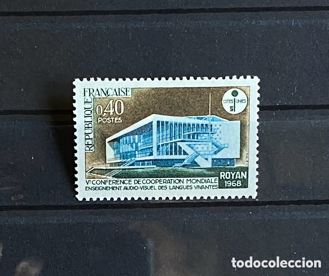 Sellos: Sellos, nuevo, de Francia 1968 Yvert 1554 Edificios