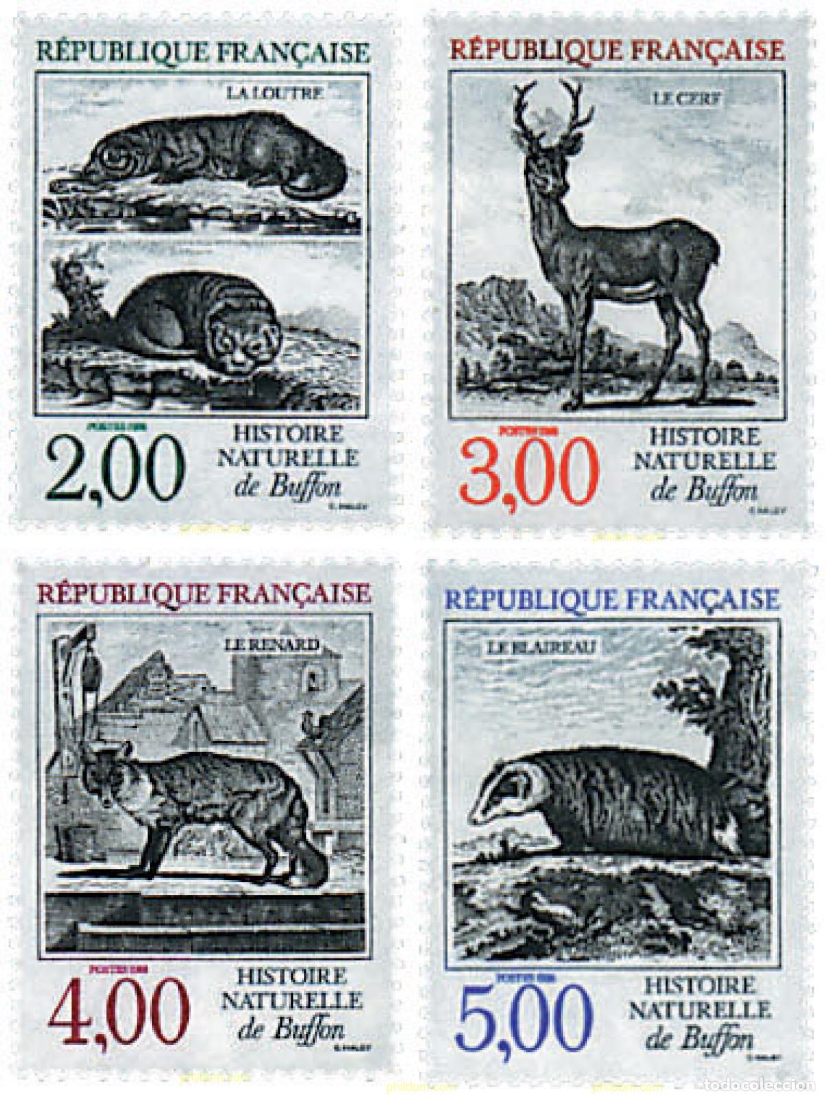 Sellos: 65855 MNH FRANCIA 1988 FAUNA
