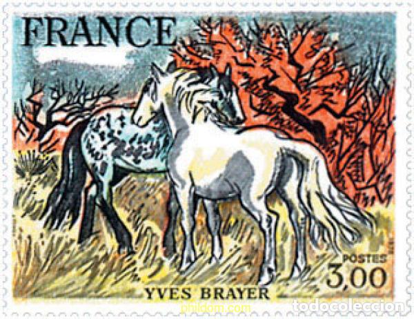 Sellos: 65773 MNH FRANCIA 1978 CABALLOS. Pintura