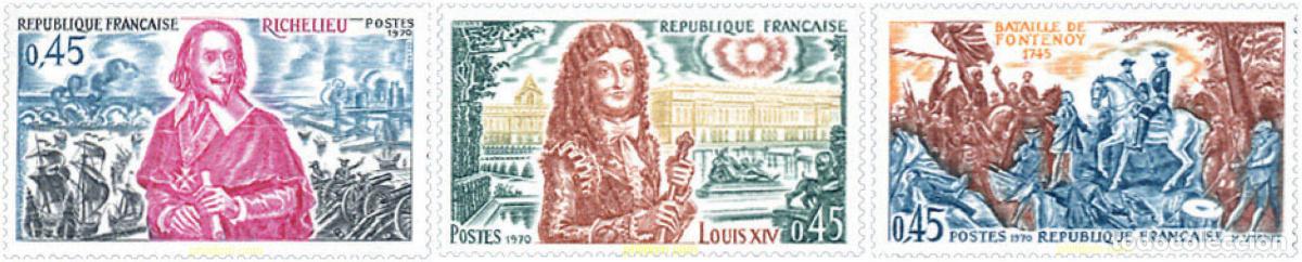 Sellos: 65623 MNH FRANCIA 1970 HISTORIA DE FRANCIA