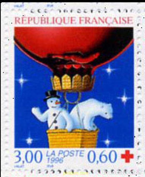 Sellos: 88538 MNH FRANCIA 1996 CRUZ ROJA