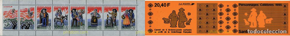 Sellos: 10749 MNH FRANCIA 1995 FIGURAS DEL PESEBRE