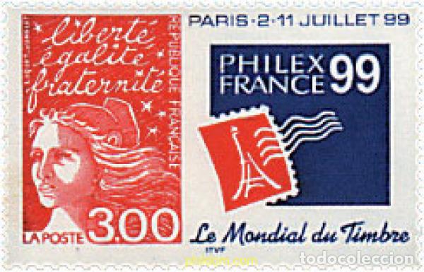 Sellos: 46507 MNH FRANCIA 1997 EXPOSICION FILATELICA MUNDIAL EN PARIS
