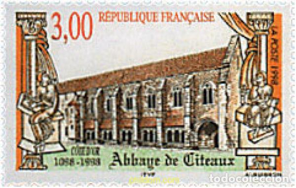 Sellos: 53433 MNH FRANCIA 1998 900 ANIVERSARIO DE LA ABADIA DE C&Icirc;TEAUX