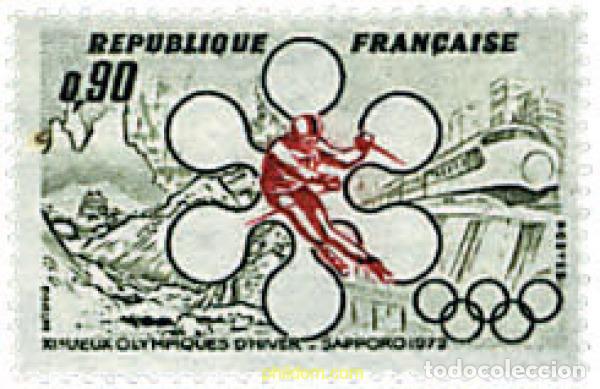 Francobolli: 70753 MNH FRANCIA 1972 11 JUEGOS OLIMPICOS DE INVIERNO SAPPORO 1972