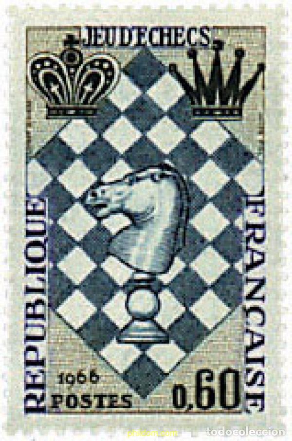 Sellos: 353242 HINGED FRANCIA 1966 FESTIVAL INTERNACIONAL DE AJEDREZ EN LE HAVRE