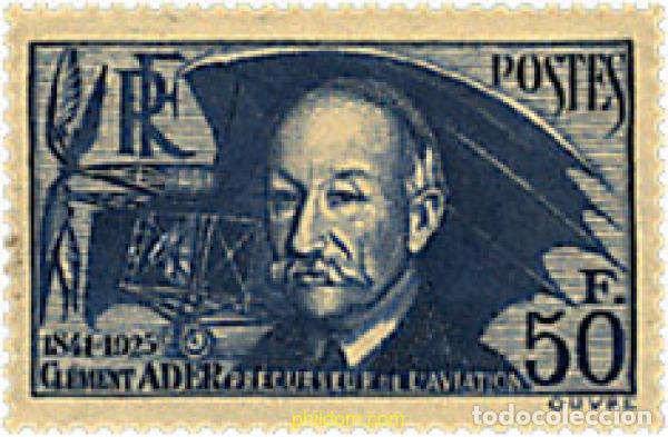 Sellos: 46481 MNH FRANCIA 1938 PIONERO DE LA AVIACION