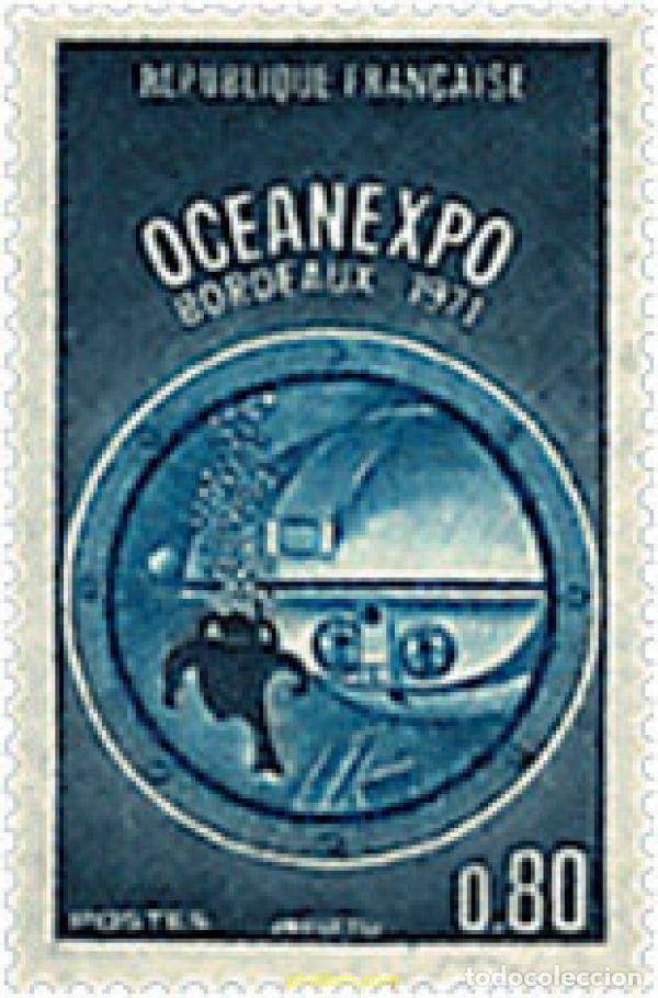 Sellos: 88239 MNH FRANCIA 1971 OCEANEXPO