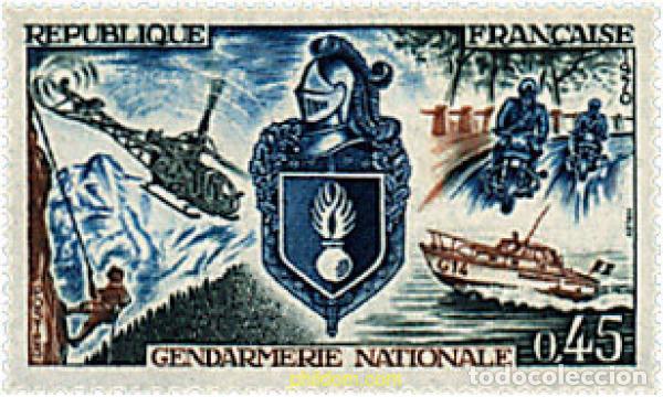 Sellos: 65625 MNH FRANCIA 1970 GENDARMERIA NACIONAL