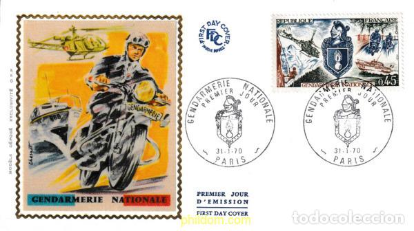 Sellos: 602643 MNH FRANCIA 1970 GENDARMERIA NACIONAL