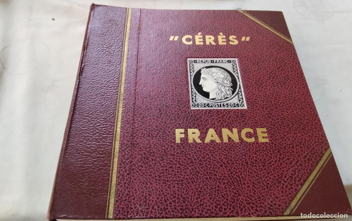 Sellos: FRANCIA , ALBUM DE SELLOS CON VALORES ANTIGUOS , ALTO VALOR