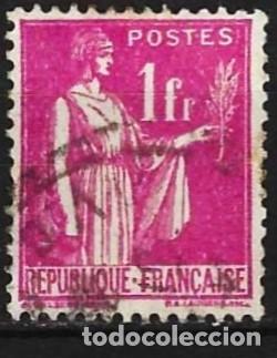 Sellos: Francia 1937 - Mi 369 - YT 369 - Tipo &rdquo; Paz &rdquo;