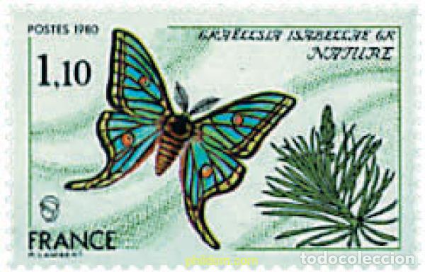 Sellos: 75963 MNH FRANCIA 1980 NATURALEZA