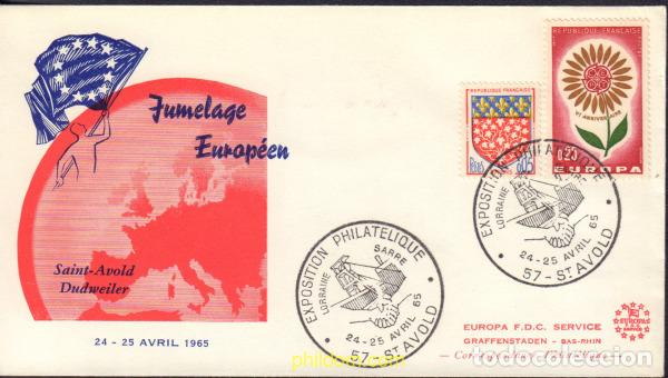 Sellos: 593796 MNH FRANCIA 1964 EUROPA CEPT. MARGARITA CON 22 PETALOS