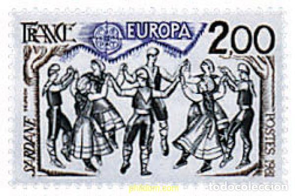 Sellos: 247727 MNH FRANCIA 1981 EUROPA CEPT. FOLCLORE