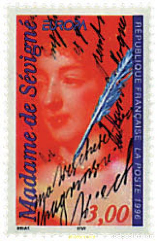 Sellos: 63008 MNH FRANCIA 1996 EUROPA CEPT. MUJERES CELEBRES
