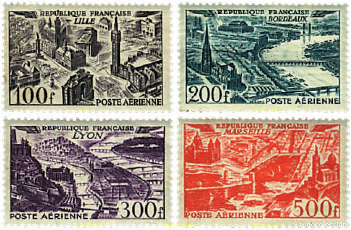 Sellos: 59711 MNH FRANCIA 1949 MONUMENTOS Y LUGARES